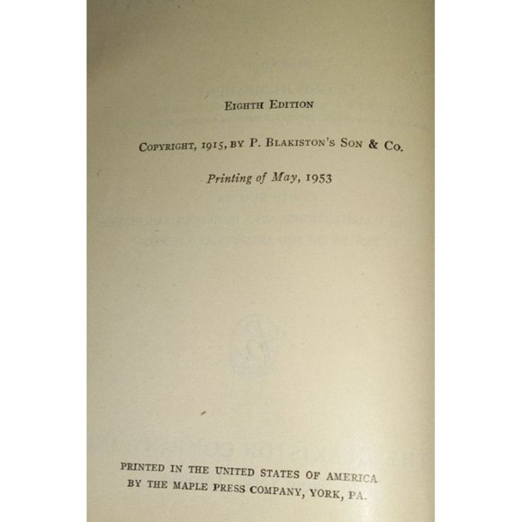 Vtg Compend of Human Anatomy Hardcover Book 8th Ed 1953 Dr Sam Potter - Picture 3 of 7